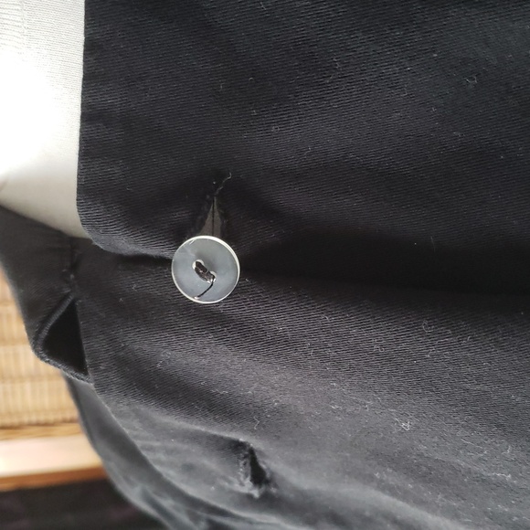 90's/Y2K Paris Blues Cropped Large Buttons Jacket Size Medium - Picture 8 of 12